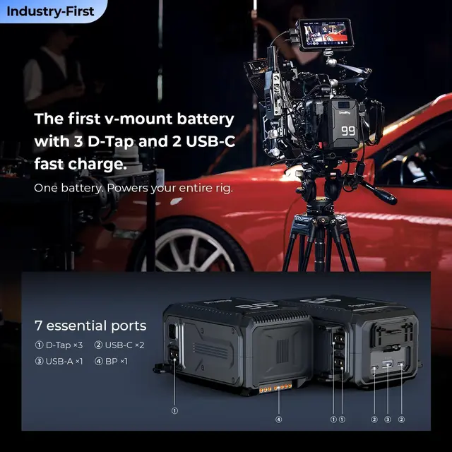 SmallRig 5864 T99 V-Mount Battery / PB 
