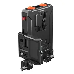 SmallRig 5881 V-Mount Adapter Plate With 15mm Dual Rod Clamp