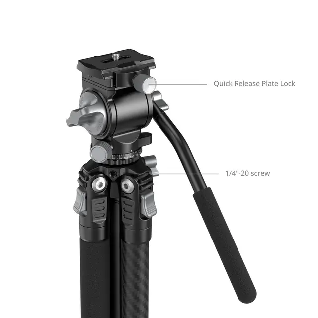 SmallRig 5885 Portable Carbon Tripod For Action Cameras 