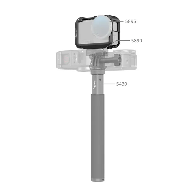 SmallRig 5887 Cage for DJI Osmo Action 6 Advanced Edition 