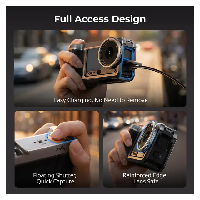 SmallRig 5891 Cage Kit For DJI Osmo Action 6 