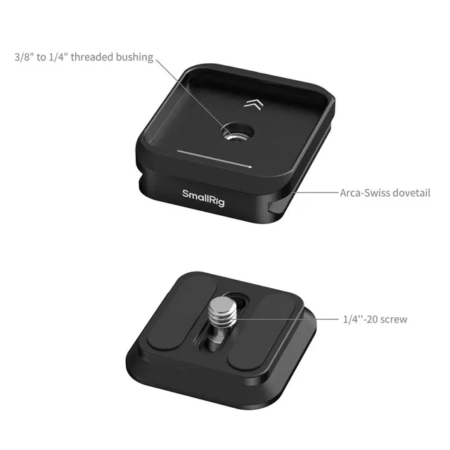 SmallRig 5898 Vertical Kit For Arca-Swiss Quick Release Mount Plate 