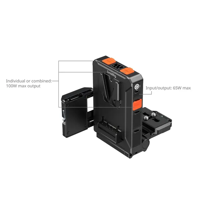 SmallRig 5899 V-Mount Adapter Plate Arca-Swiss 