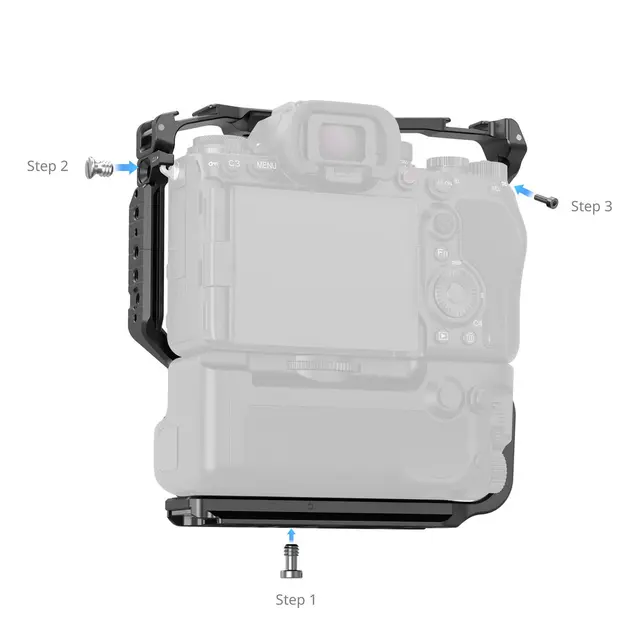 SmallRig 5908 Cage w/Vertical Grip VG-C5 For Alpha 1 II & Alpha 9 III 