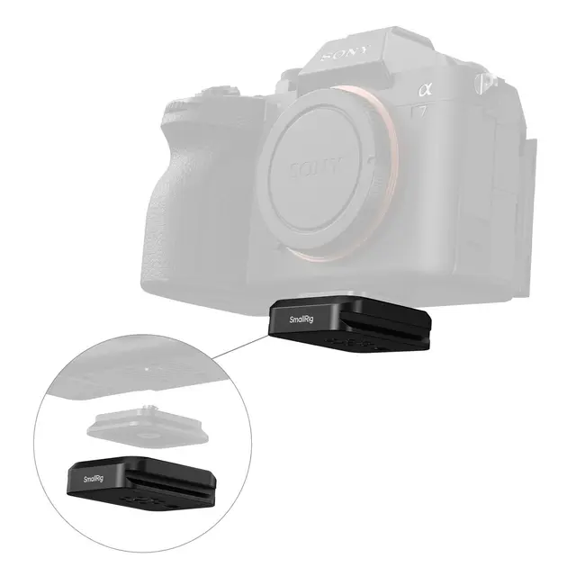 SmallRig 5913 Vertical Base For Arca-Swiss Quick Release Mount Plate 