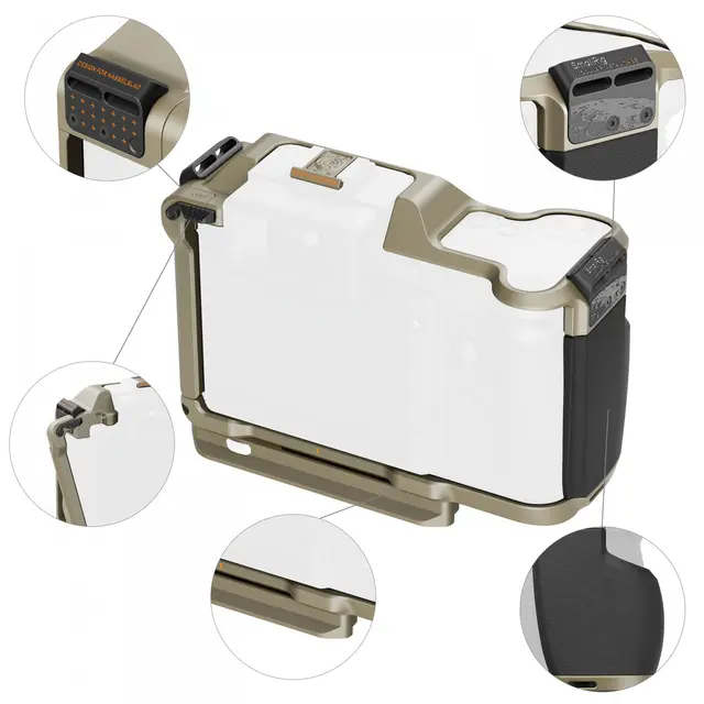 SmallRig 5928 Modular Metal Cage Green For Hasselblad X2D II 100C / X2D 100C 