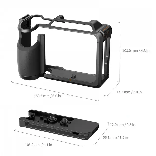 SmallRig 5929 Modular Metal Cage Black For Hasselblad X2D II 100C / X2D 100C 
