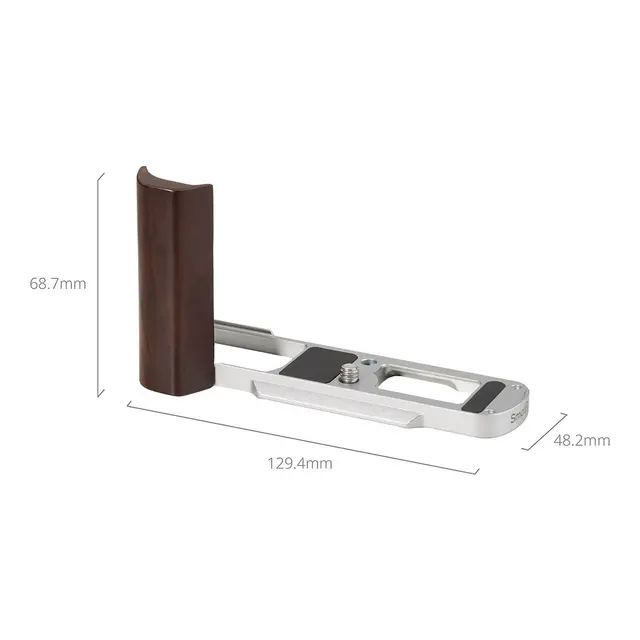 SmallRig 5943 L-Shaped Mount Plate For Panasonic LUMIX L10. Silver 