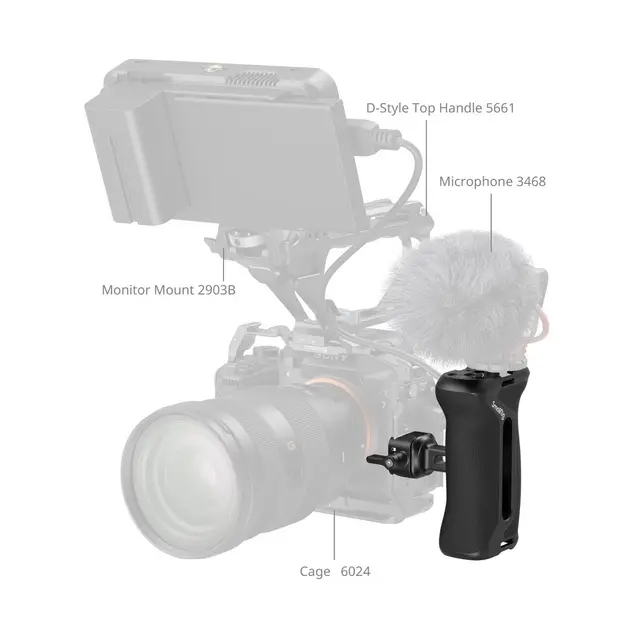 SmallRig 5952 Side Handle With NATO Clamp 