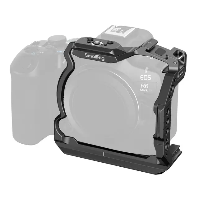 SmallRig 5953 HawkLock QR Half Cage For Canon R6 Mark III/II + R5 Mark II 