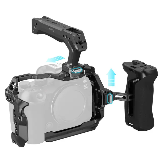 SmallRig 5958 HawkLock QR Cage Kit For Canon R6 MK III/II Advanced Edition 