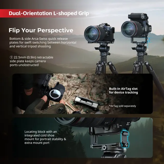 SmallRig 5958 HawkLock QR Cage Kit For Canon R6 MK III/II Advanced Edition 