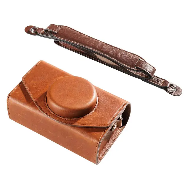SmallRig 5986 Leather Storage Bag Brown For FUJIFILM X-E5 / X100VI 
