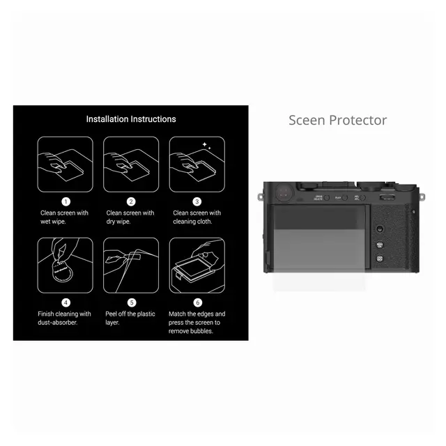 SmallRig 5988 Screen Protector For Fujifilm X-E5 