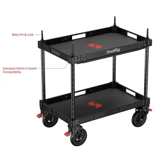SmallRig 5991 36" Video Production Cart