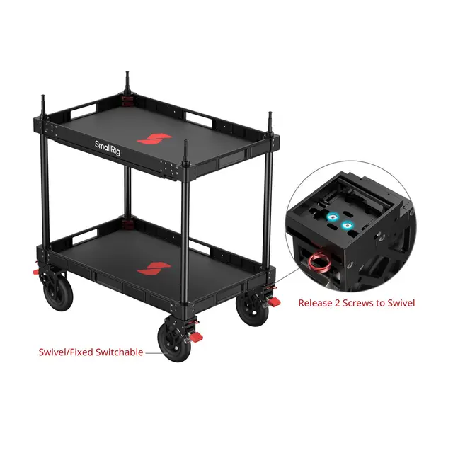 SmallRig 5991 36" Video Production Cart 