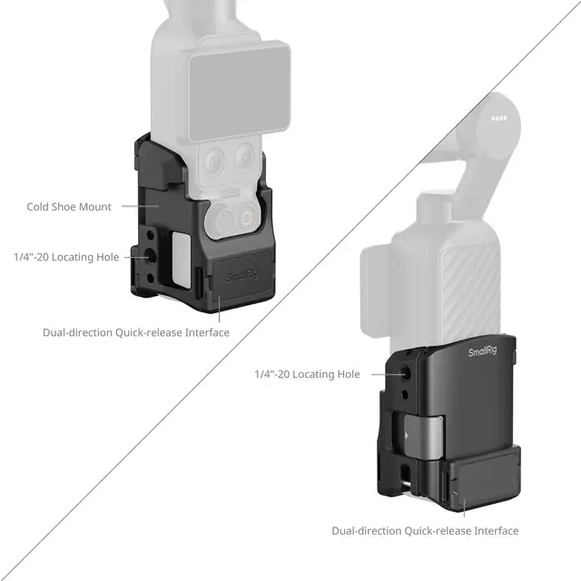 SmallRig 6002 Cage for DJI Osmo Pocket 4 Basic Edition 