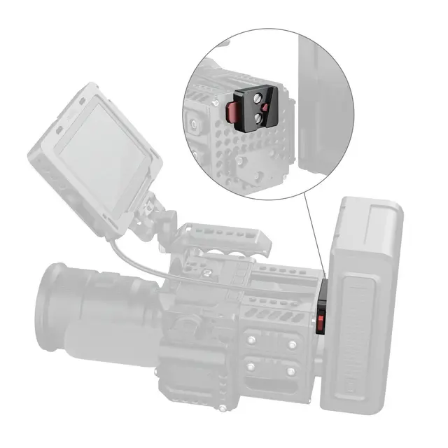 SmallRig 6021 QR V-Lock Mount Plate Kit 