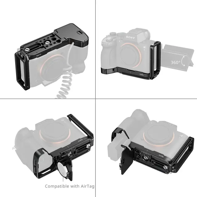 SmallRig 6034 L-Shaped Mount Plate For Sony Alpha 7 V / 7R V / 7 IV 