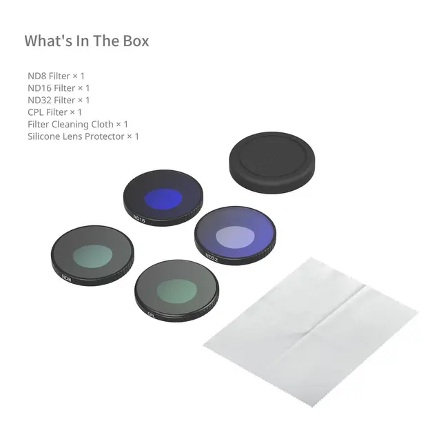 SmallRig 6036 Threaded Filter Kit For DJI Osmo Action 6 