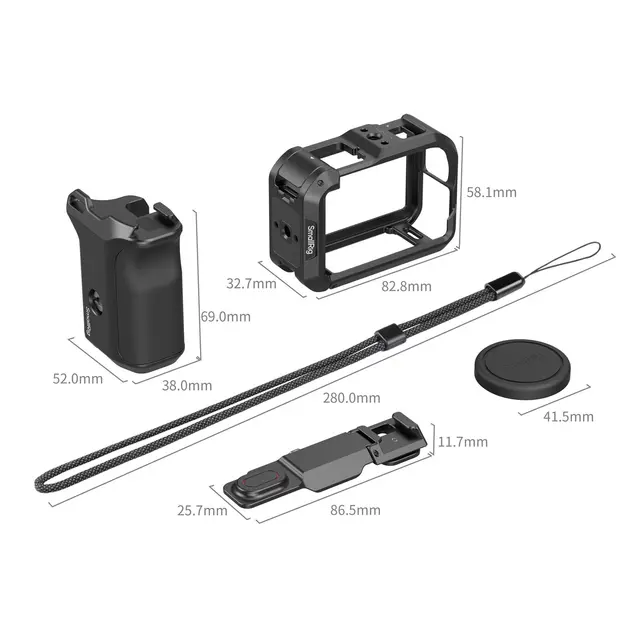 SmallRig 6037 Cage Kit For DJI Osmo Action 6 