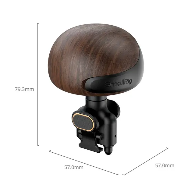 SmallRig 6047 Hawklock H11 Quick Release Mini Wooden Side Handle 