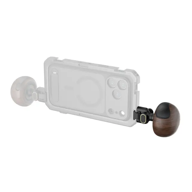 SmallRig 6047 Hawklock H11 Quick Release Mini Wooden Side Handle 