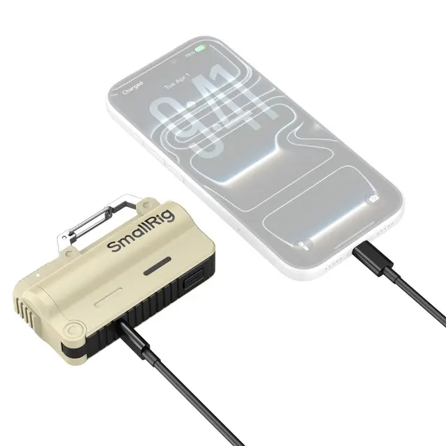 SmallRig 6088 Battery and Charger Kit For 21700 Battery. 5000mAh. Brown 