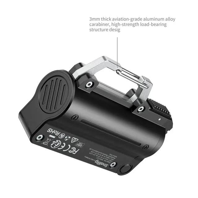 SmallRig 6090 EDC Power Bank KIT 5000mAh 21700 Battery Box 5000mAh. Black 
