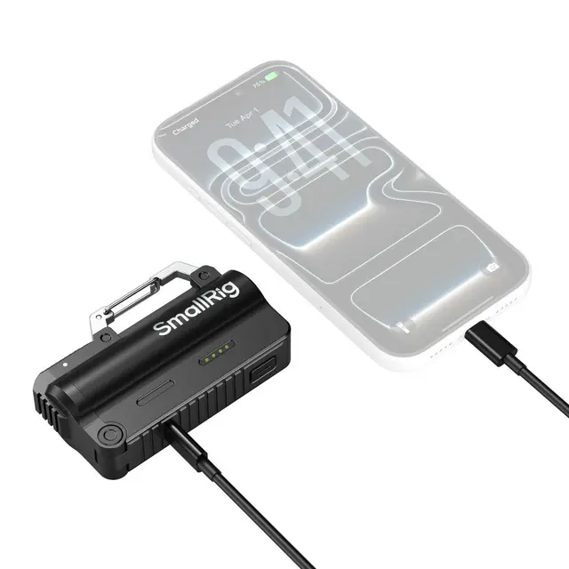 SmallRig 6090 EDC Power Bank KIT 5000mAh 21700 Battery Box 5000mAh. Black 