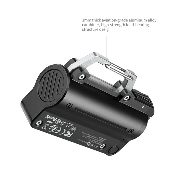 SmallRig 6091 EDC Power Bank KIT 10000 2x 21700 Battery. 10000mAh. Black 