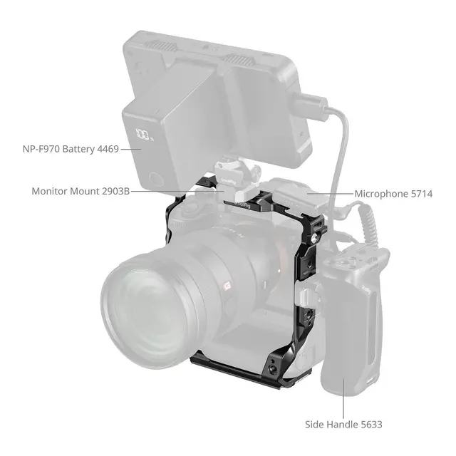 SmallRig 6114 Cage For Sony A 7R V/7 IV/7S III/7R IV/7 V 