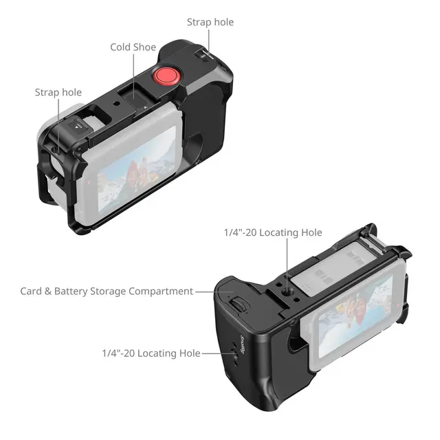 SmallRig 6139 Street Photography Cage For Insta360 Ace Pro 2 / Ace Pro 