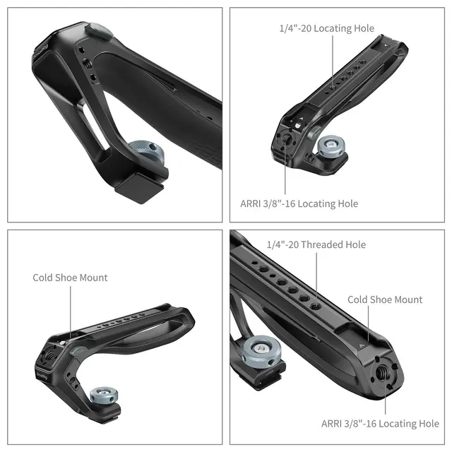 SmallRig 6142 Top Handle With Cold Shoe Mount 