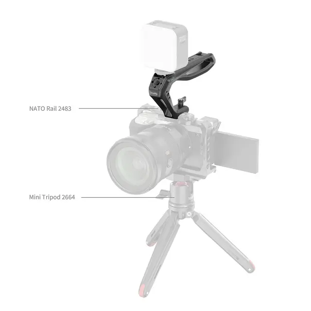 SmallRig 6147 Top Handle with NATO Clamp 