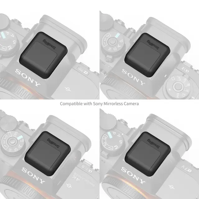 SmallRig 6247 Hot Shoe Cover for Sony 2pk. Black 