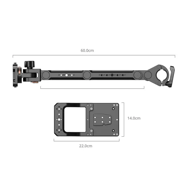 SmallRig 6257 Mount Plate For Monitor VESA for Camera Cart 