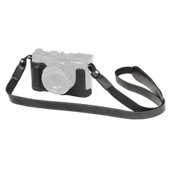 SmallRig 6274 Leather Half Case Kit For Panasonic LUMIX L10. Black