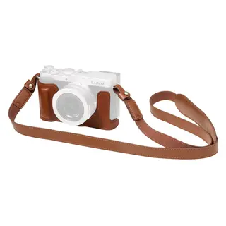 SmallRig 6275 Leather Half Case Kit For Panasonic LUMIX L10. Brown