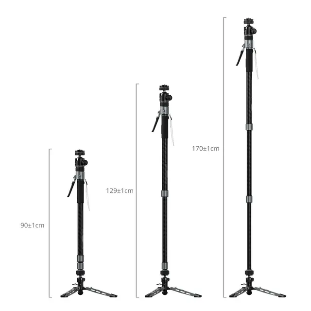 SmallRig 6285 x Potato Jet TRIBEX PRO X-Clutch Hydraulic Monopod. Photography 