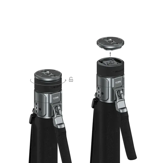 SmallRig 6285 x Potato Jet TRIBEX PRO X-Clutch Hydraulic Monopod. Photography 