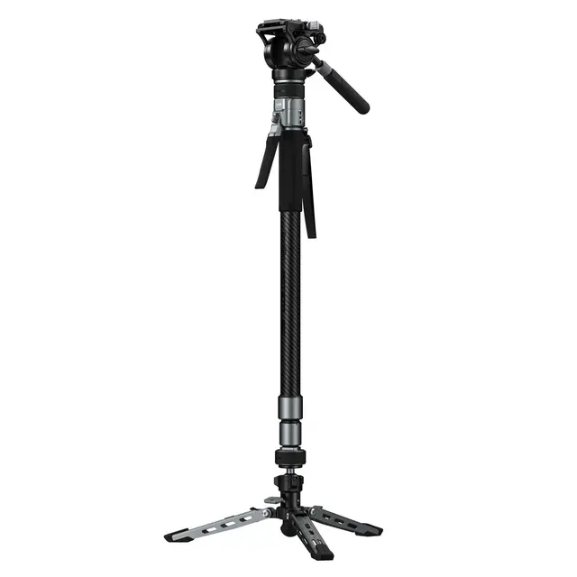 SmallRig 6286 x Potato Jet TRIBEX PRO X-Clutch Hydraulic Monopod. Video 