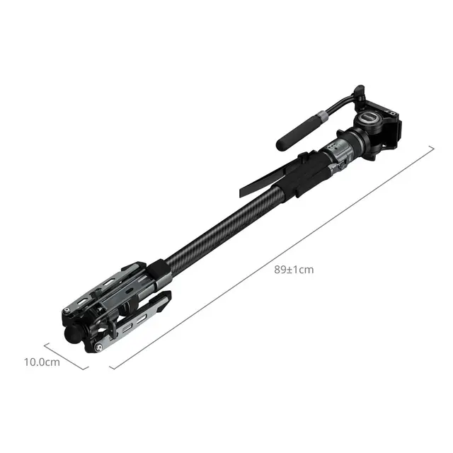 SmallRig 6286 x Potato Jet TRIBEX PRO X-Clutch Hydraulic Monopod. Video 