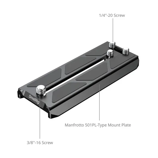 SmallRig 6318 Mount Plate 501PL For Manfrotto 501PL-Type 
