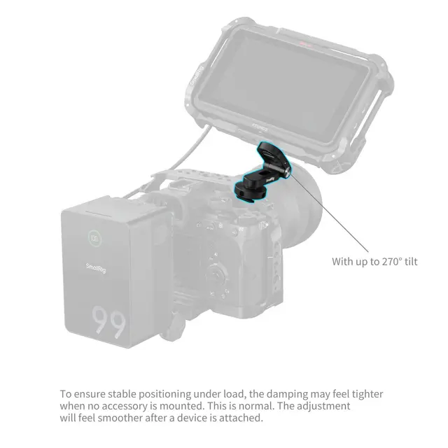 SmallRig 6323 Foldable Monitor Support 