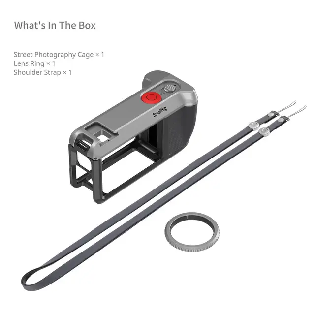 SmallRig 6371 Street Photography Cage For DJI Osmo Action 5 Pro / 4 / 3 