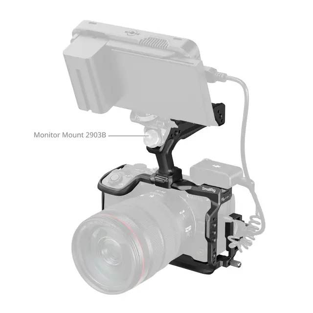 SmallRig 6379 HawkLock QR Cage Kit For Canon EOS R6 V 