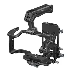 SmallRig 6381 HawkLock QR Cage Kit w/V-Mount Battery Plate. For Canon R6 V