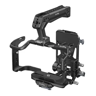 SmallRig 6381 HawkLock QR Cage Kit w/V-Mount Battery Plate. For Canon R6 V