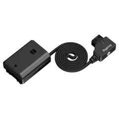 SmallRig 6411 D-Tap to NP-FZ100 Attach Self-Coiling Dummy Battery Power Cable